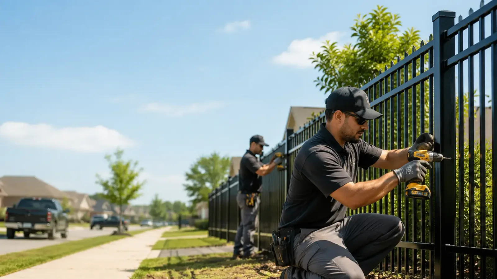 Metal Fence Installation in Howardsville, VA